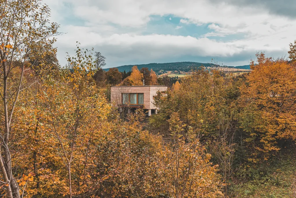 Lesní rezidence: Geometrie klidu