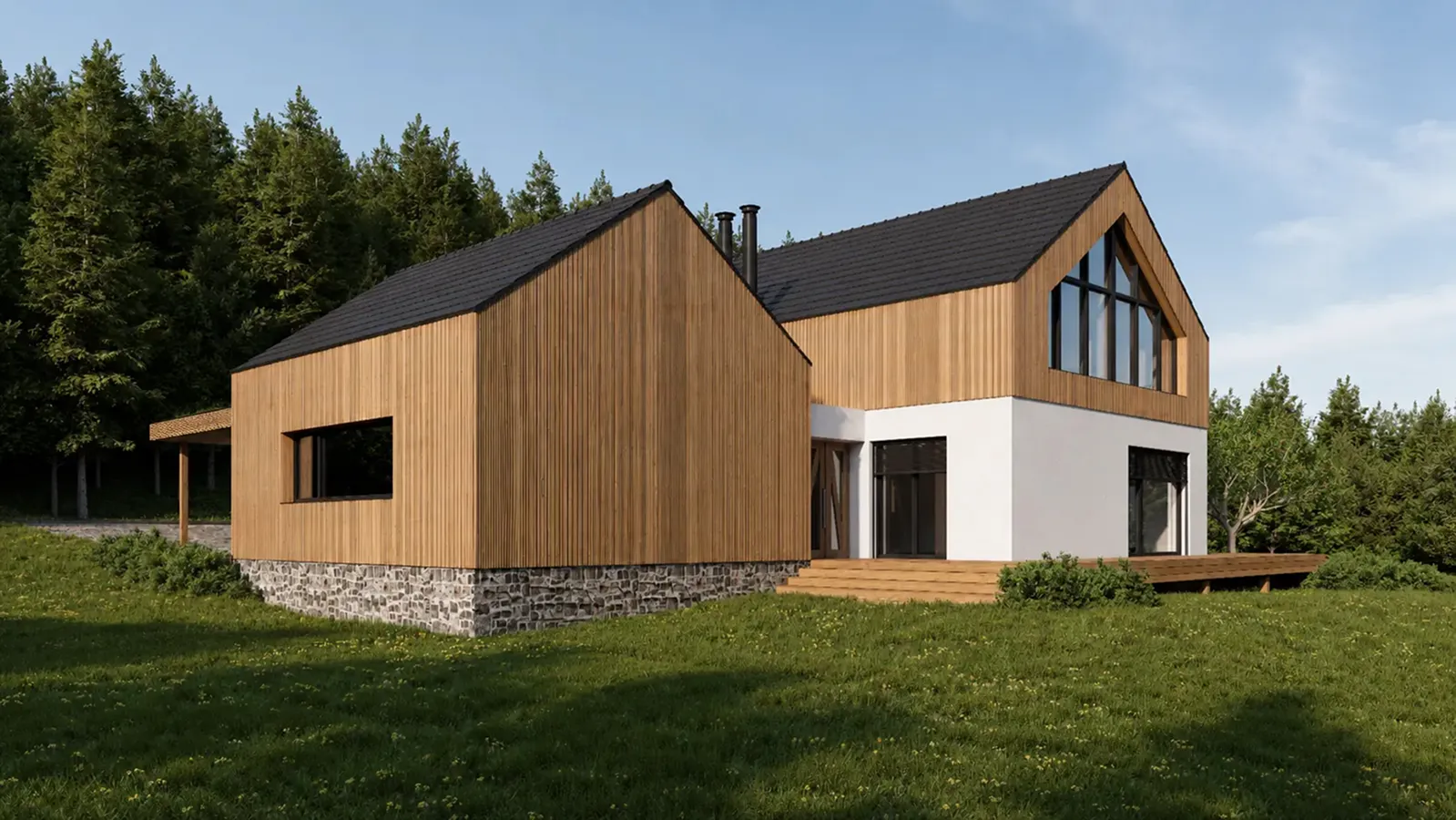 Moderní rodinný dům - VS studio Lanškroun